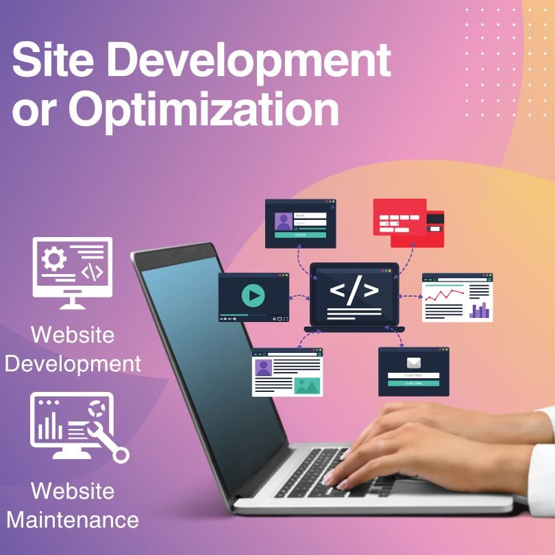 تحليل الموقع أو تطويره (Site Development or Optimization)